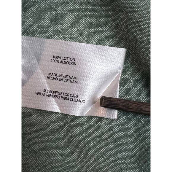 Woolrich Men’s XL Short Sleeve Button Down Shirt Green Casual Workwear - Picture 4 of 7